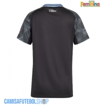 Camisa de time de futebol Aston Villa Replicas 2º Equipamento Feminina 2025-26 Manga Curta